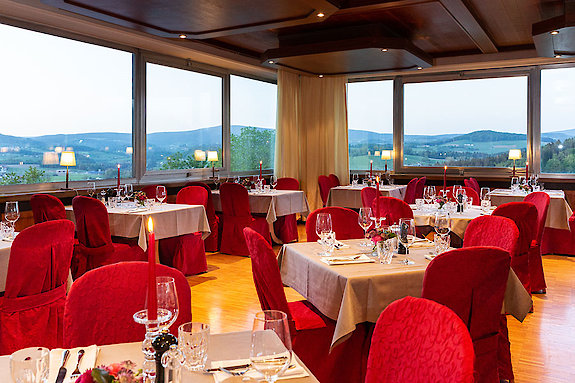 Panoramareestaurant im Hotel Gottinger in Waldkirchen